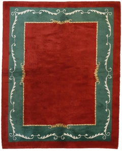 Tappeto Modernista Francese in stile Neo Barocco