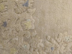 Tapis français moderne du milieu du siècle dernier signé Leleu