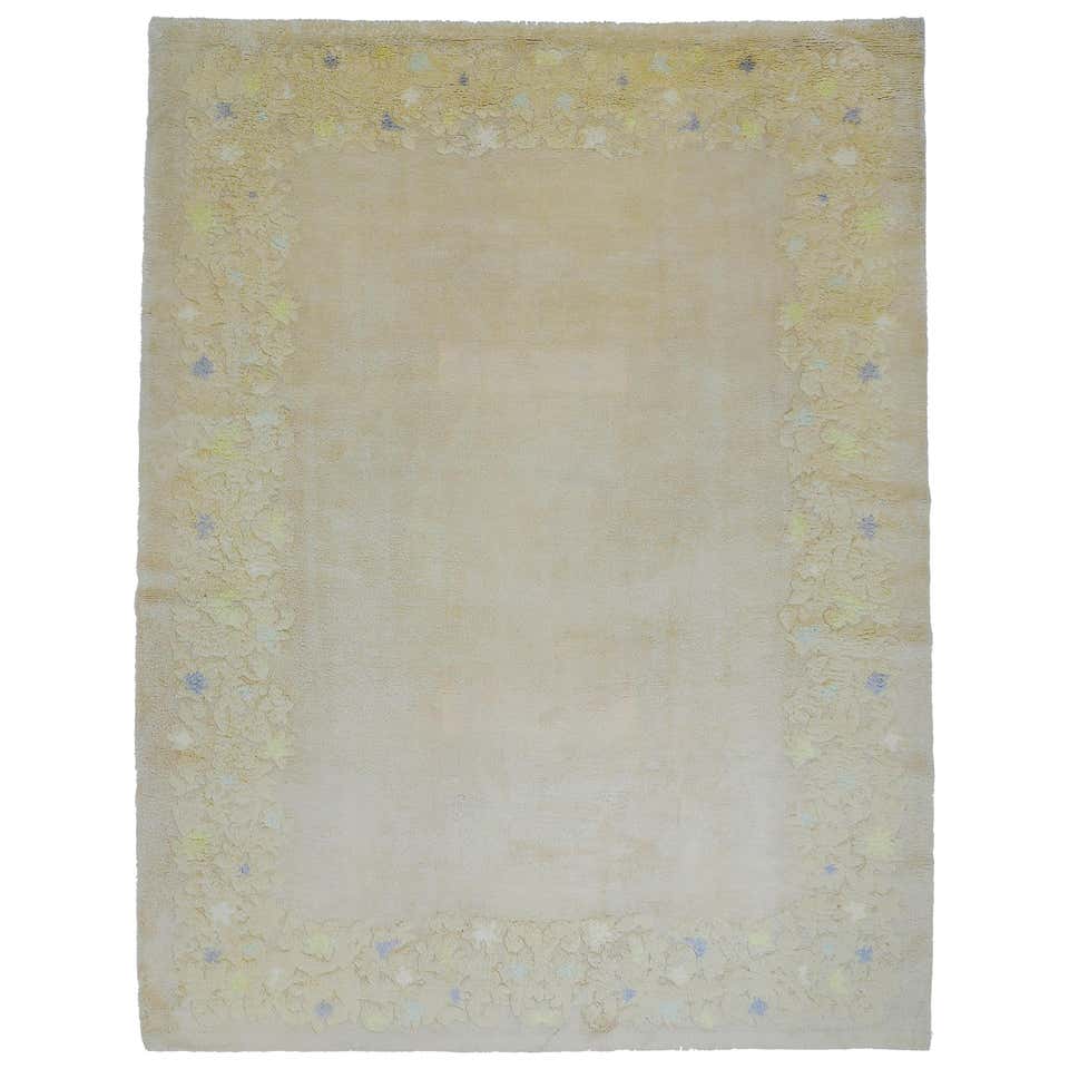 1950s Rug French Mid-Century Modern Rug 1950's For Sale at 1stDibs