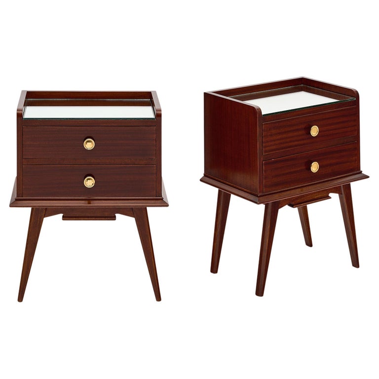French MidCentury Modern Side Tables For Sale at 1stDibs