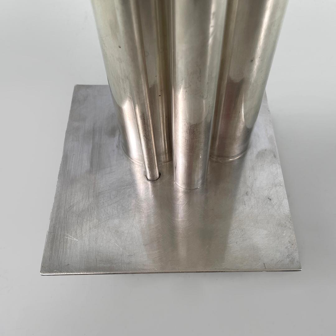 Vaso d'argento francese della metà del secolo scorso Polivaso di Gio Ponti per Christofle 1950 7