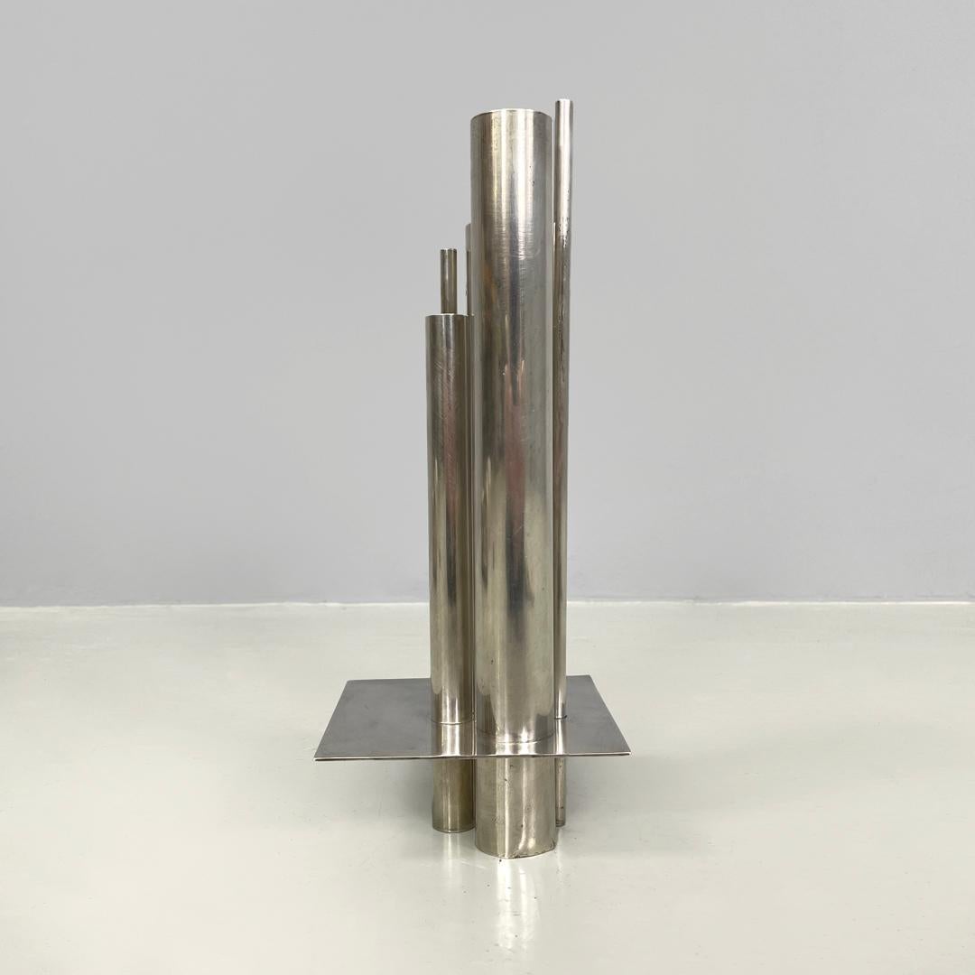 Mid-Century moderno Vaso d'argento francese della metà del secolo scorso Polivaso di Gio Ponti per Christofle 1950