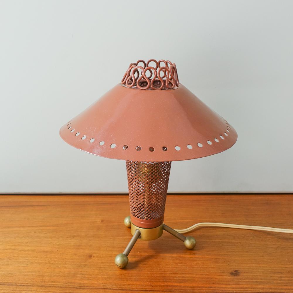 French Mid-Century Modern Sputnik Table Lamp by Kobis & Lorence, 1950s 5