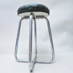 French Mid-Century Modern Stool