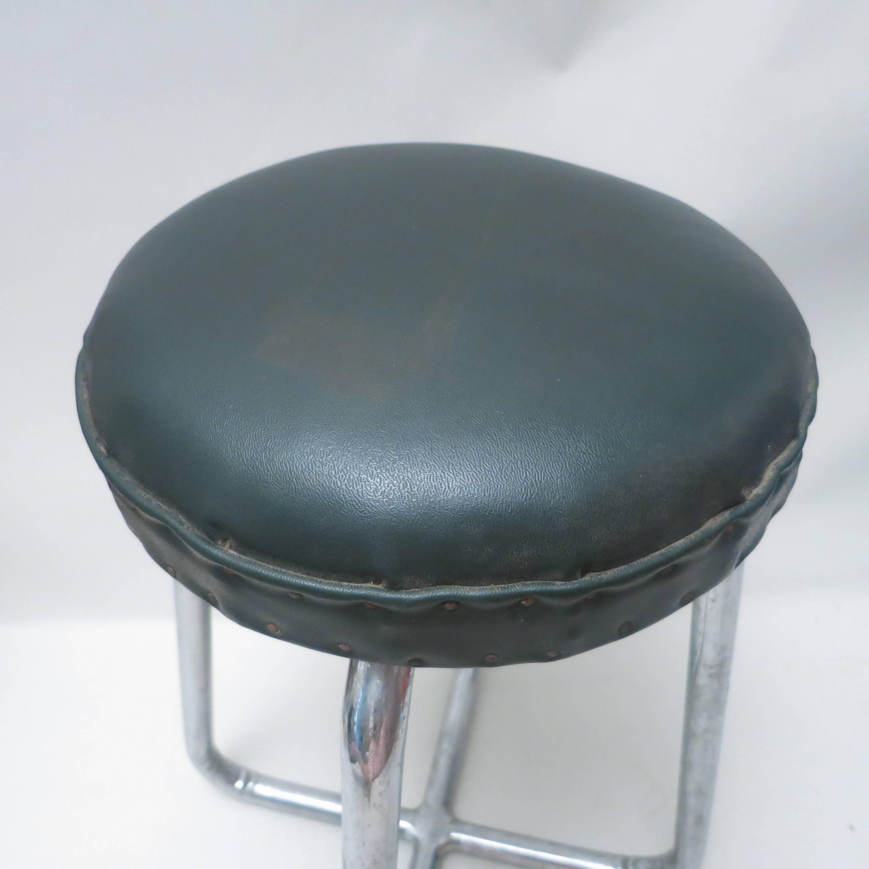 Mid-20th Century French Mid-Century Modern Stool  For Sale