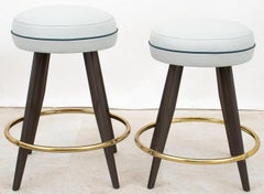 French Mid-Century Modern Stools, 5