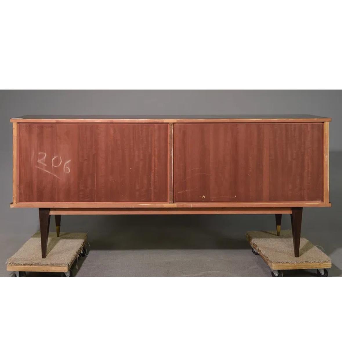 French Mid Century Modern Style Sideboard / Enfilade For Sale 1