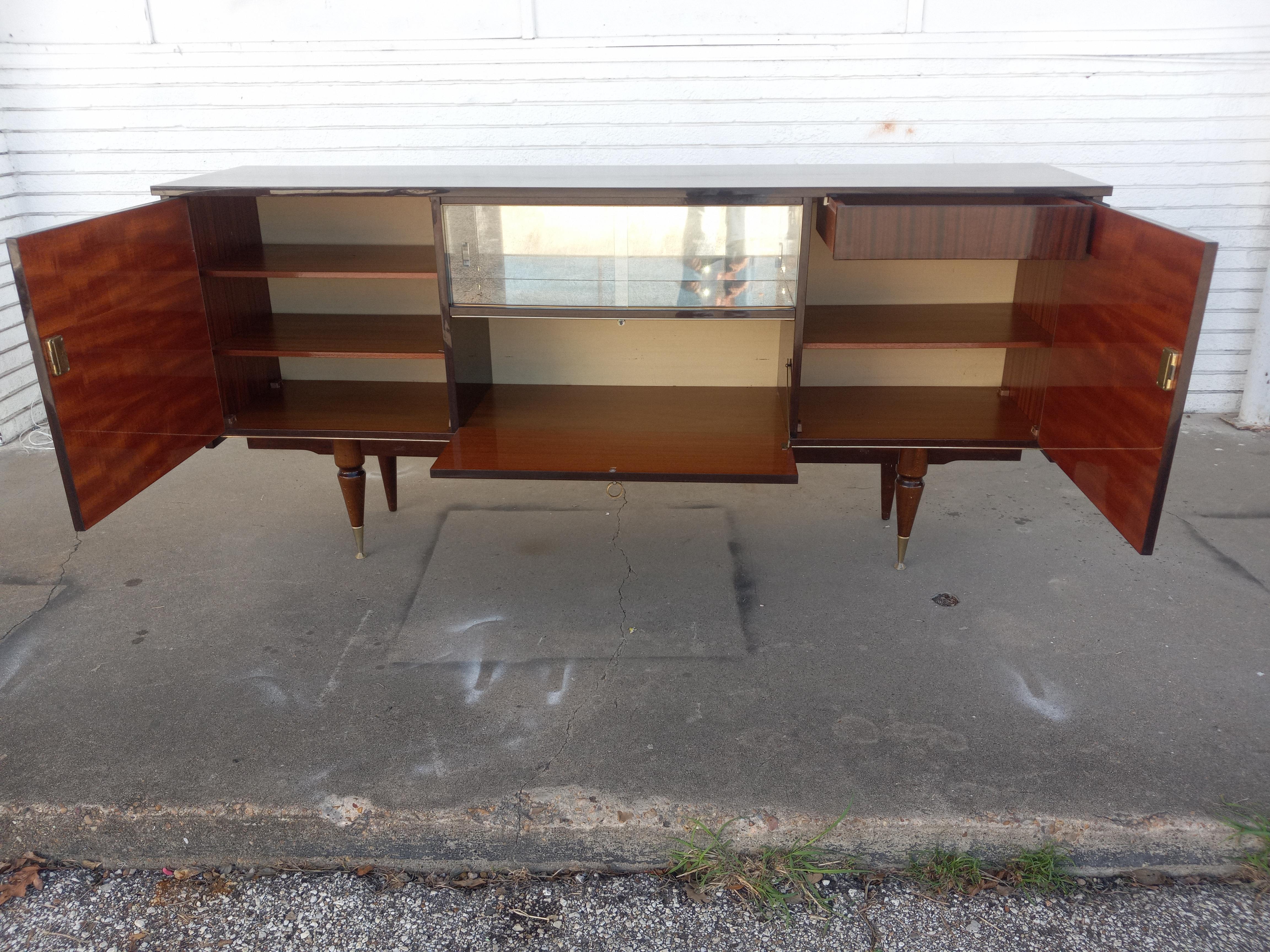 Credenza francese in stile Mid Century Modern in vendita 4