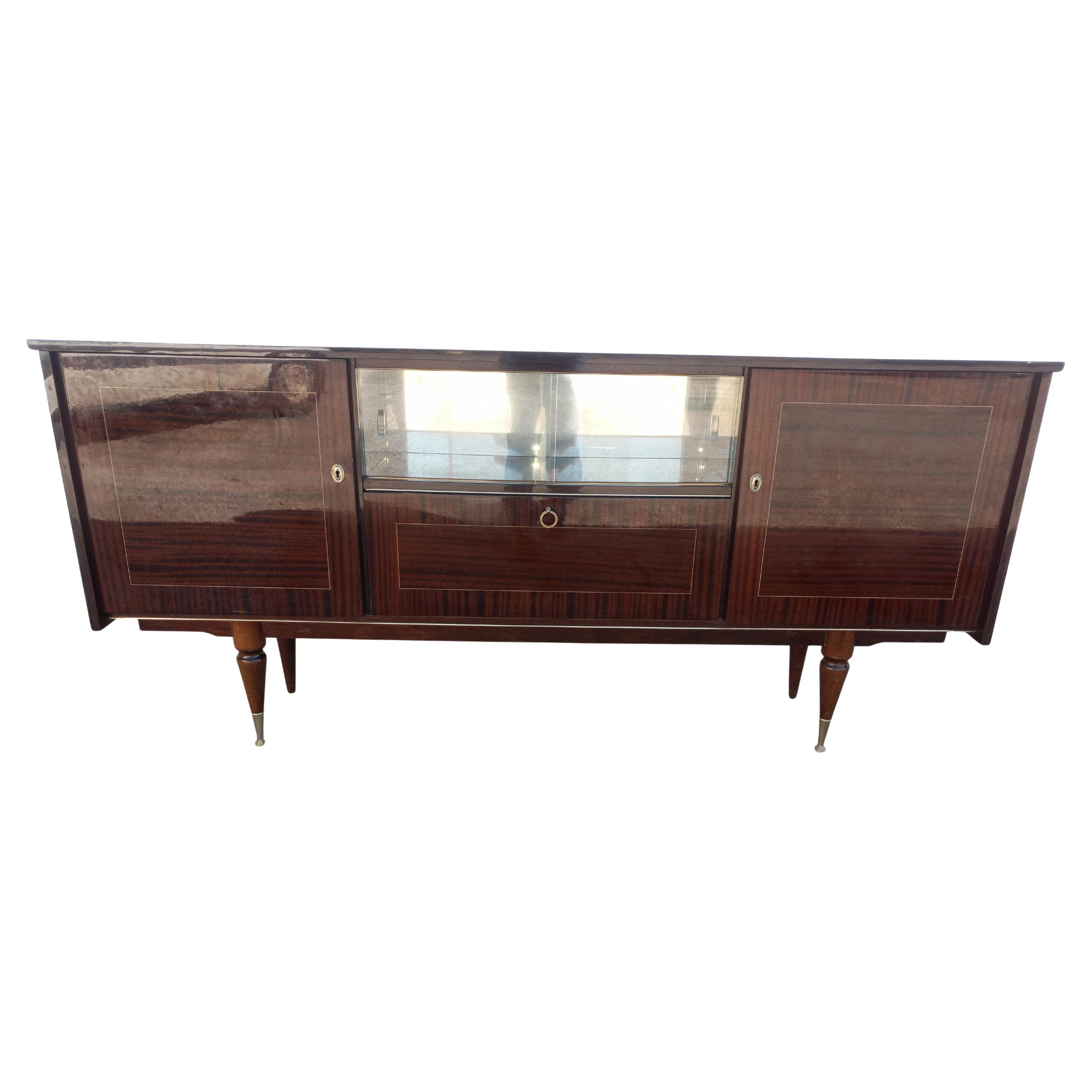 French Mid Century Modern Style Sideboard
