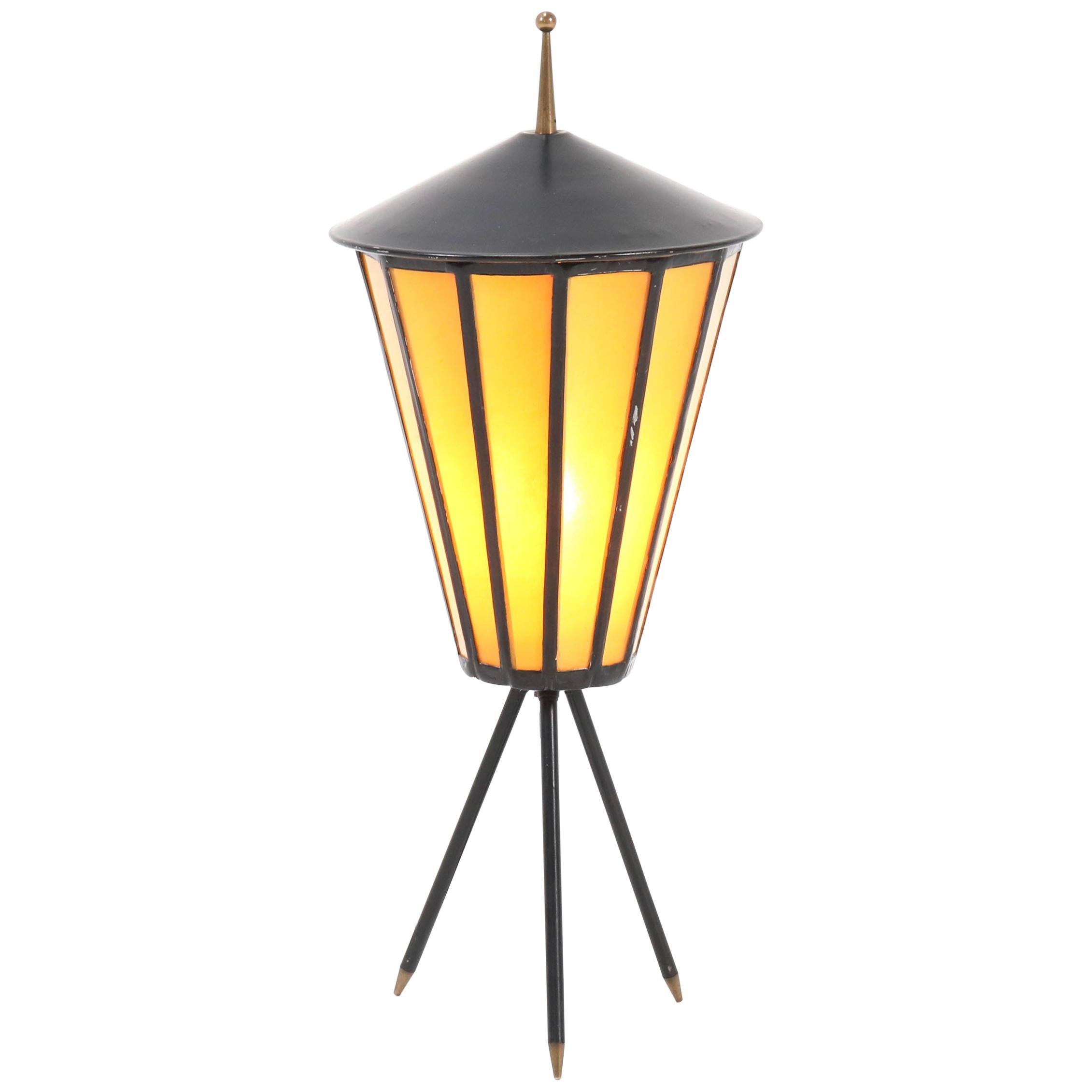 French Mid-Century Modern Table Lamp, 1950s