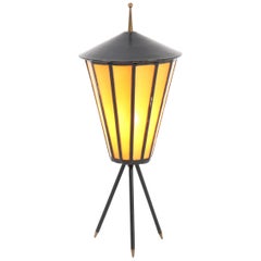 Retro French Mid-Century Modern Table Lamp, 1950s