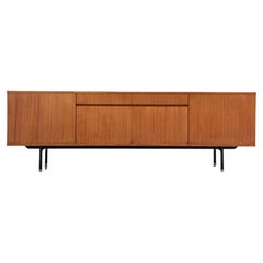 French Mid Century Modern Teak Sideboard By Paul Geoffroy For Roche Bobois 