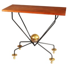 French Mid-Century Modernist Console or Center Table