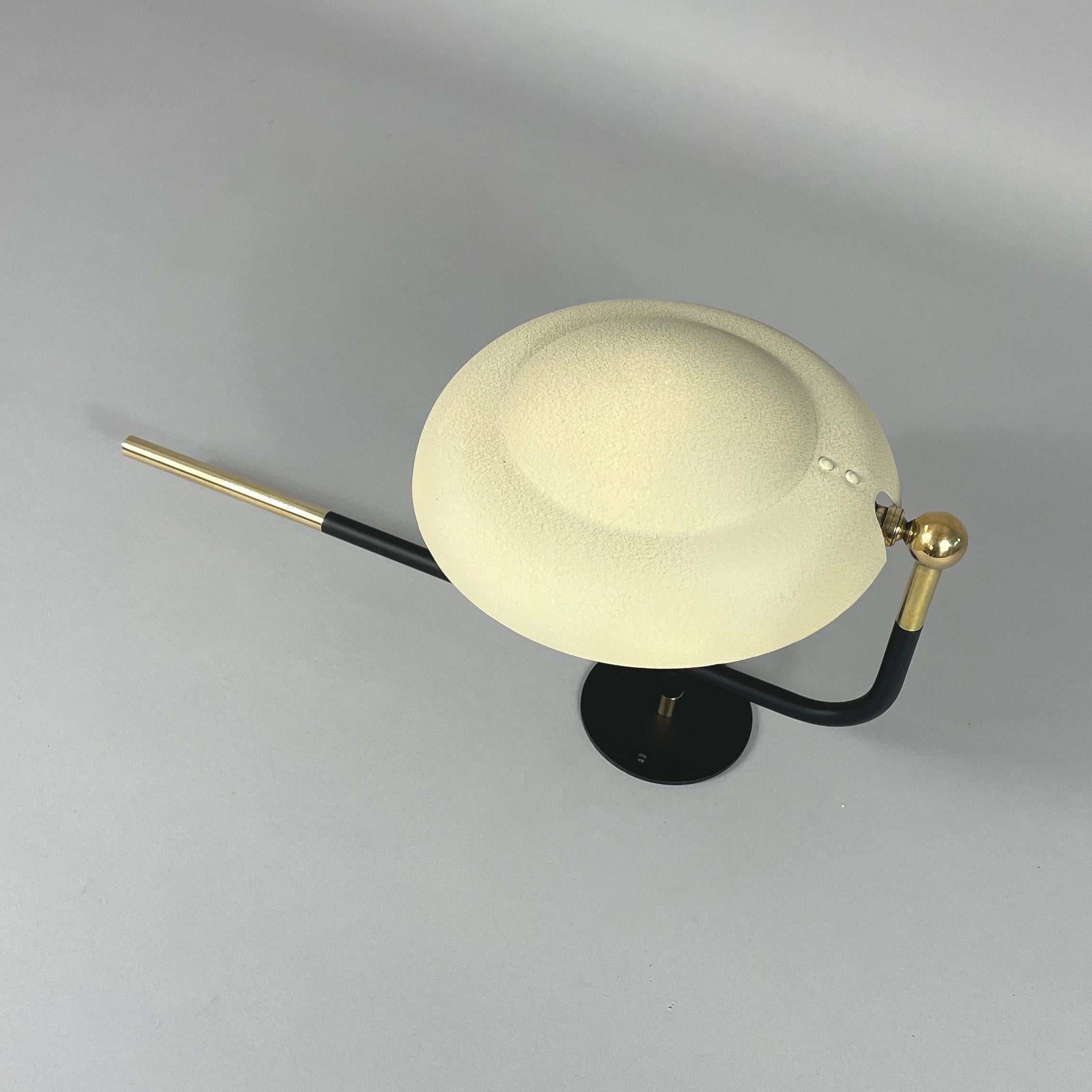 French Mid-Century Modernist Wall Light, 1950s For Sale 7