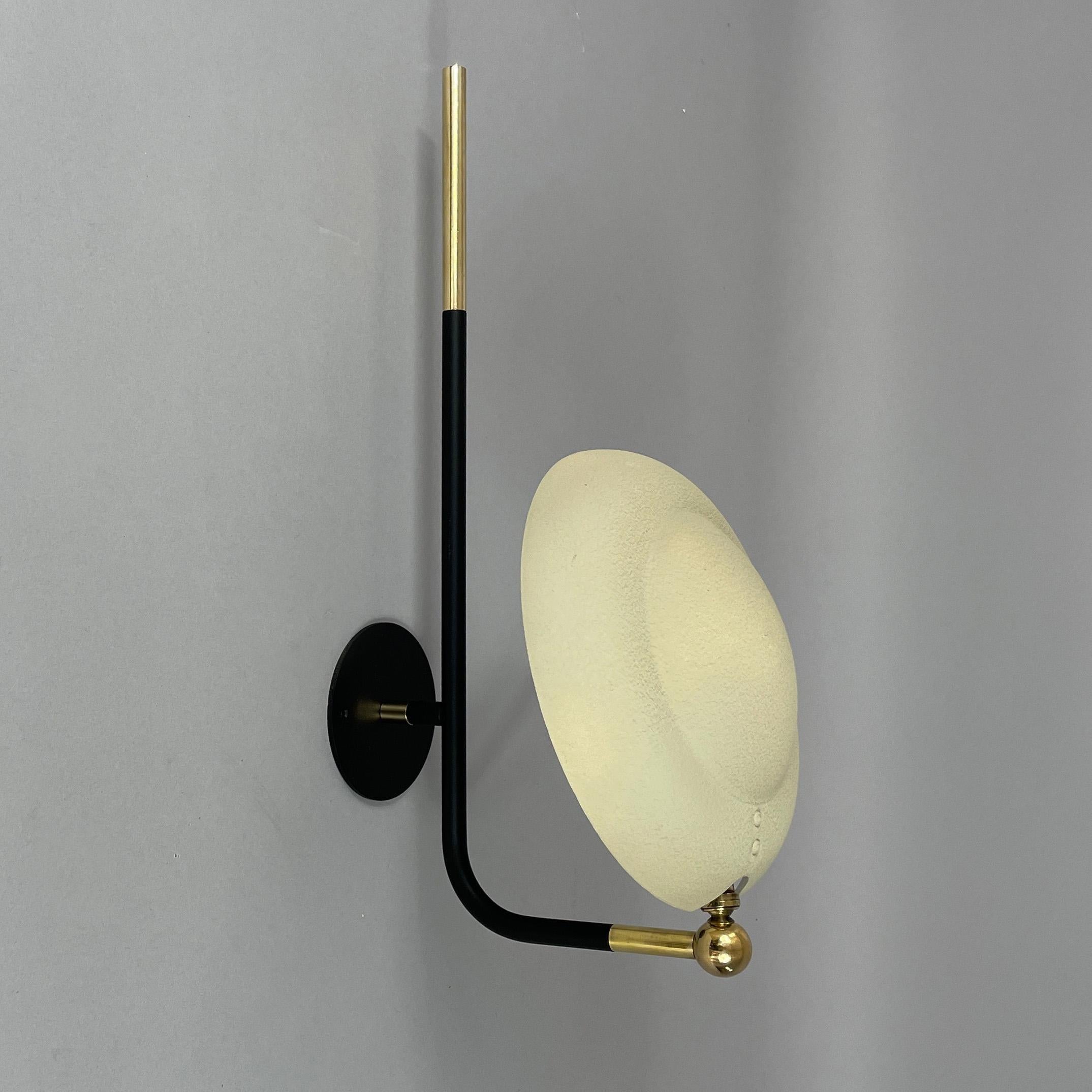 Mid-20th Century French Mid-Century Modernist Wall Light, 1950s For Sale