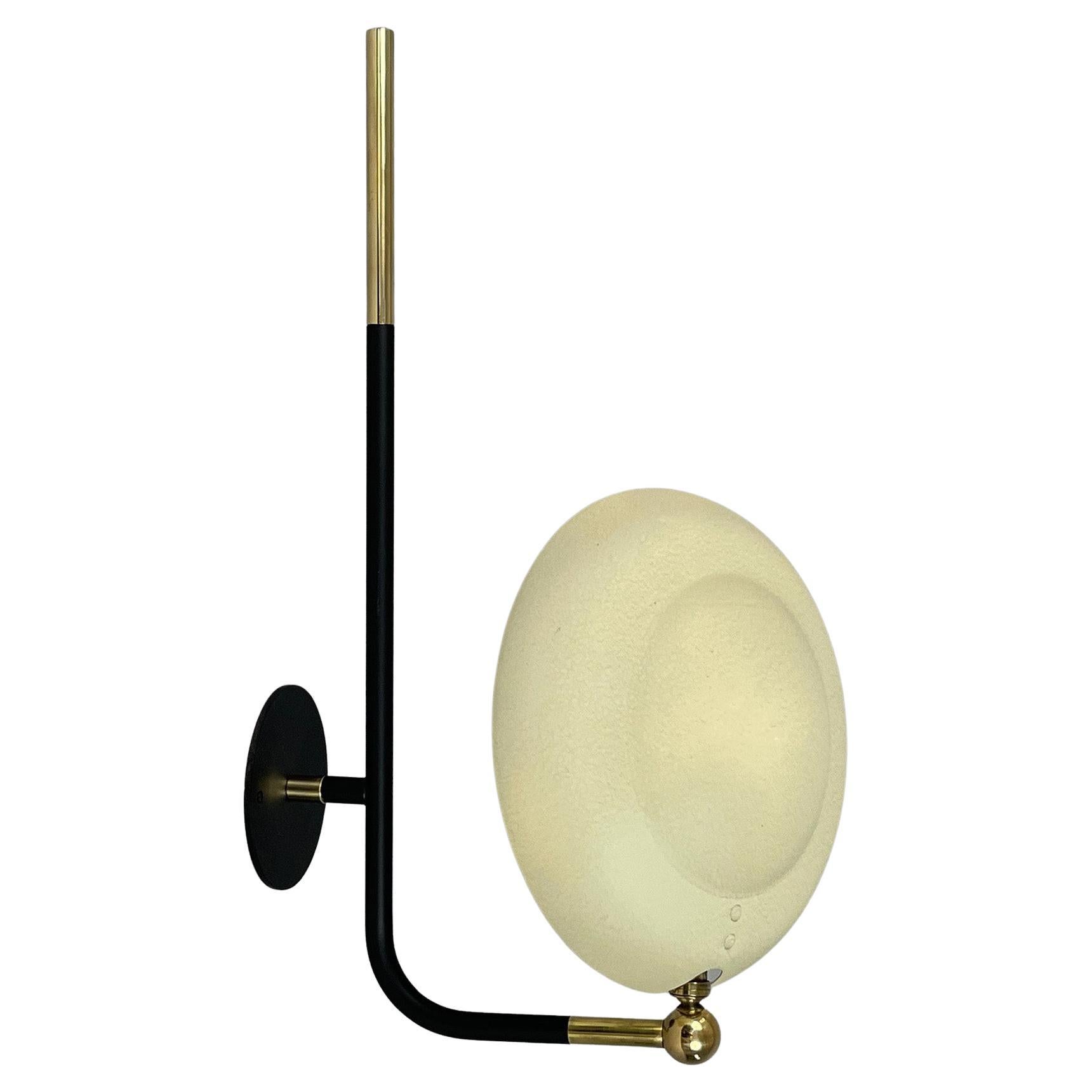 Aplique modernista francés de mediados de siglo, años 50