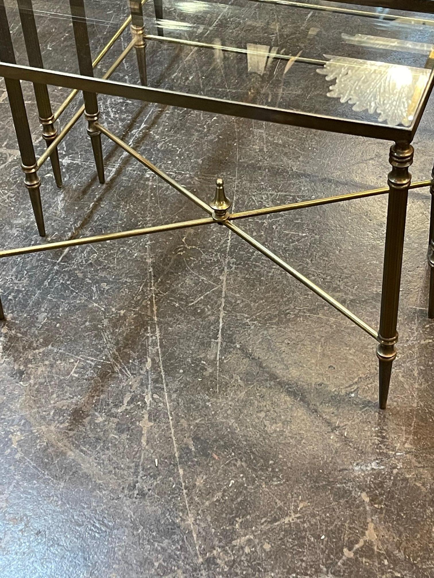 Mid-20th Century French Mid-Century Nesting Tables For Sale
