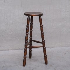 French Mid-Century Oak Artist Stand or Selette 'Up to 3 Available'