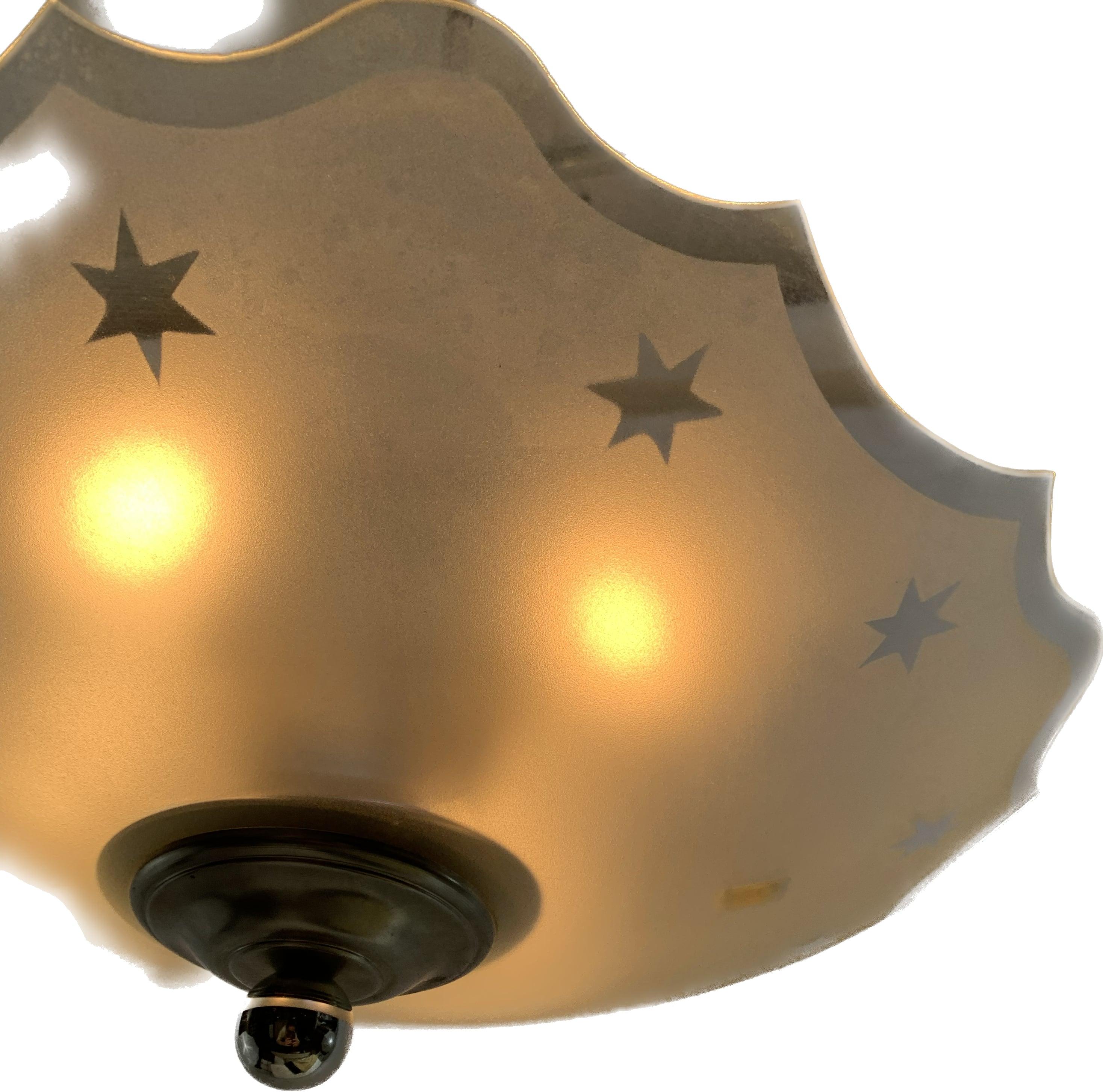 French Mid-century pendant light For Sale 1