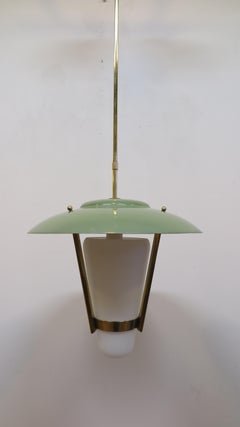French Midcentury Pendant Maison Arlus