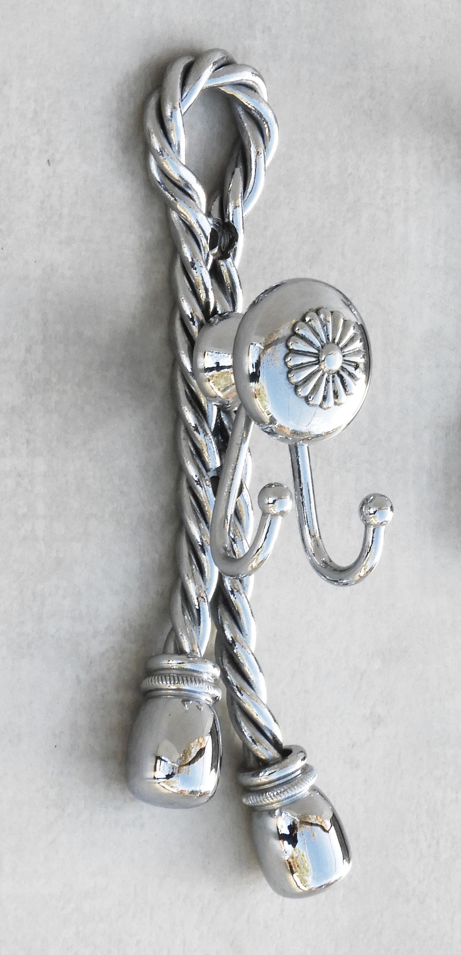 Francese Ganci in corda e nappe francesi di metà secolo Maison Baguès, anni '70 ca. in vendita