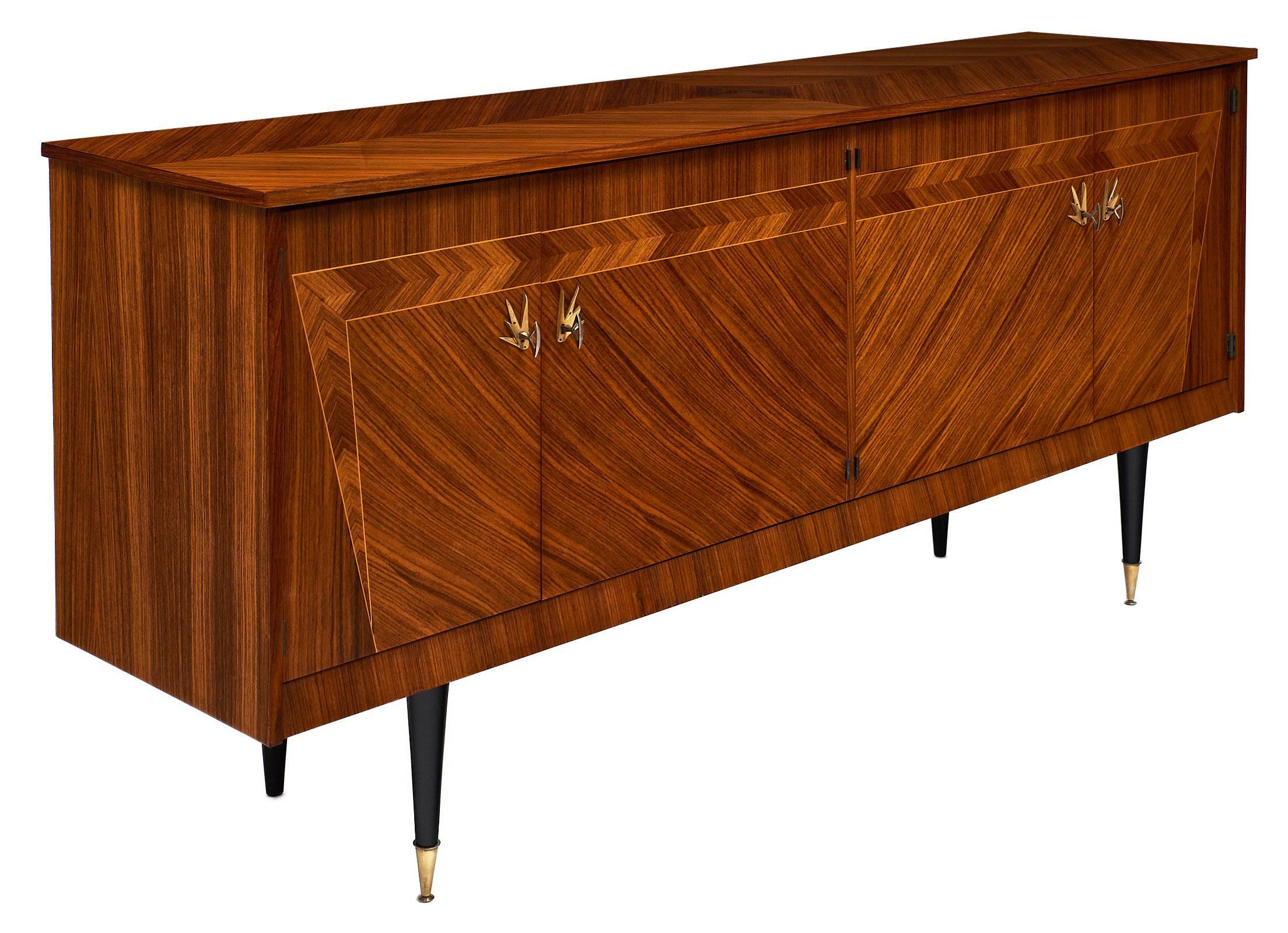Mid-Century Modern French Midcentury Rosewood Buffet