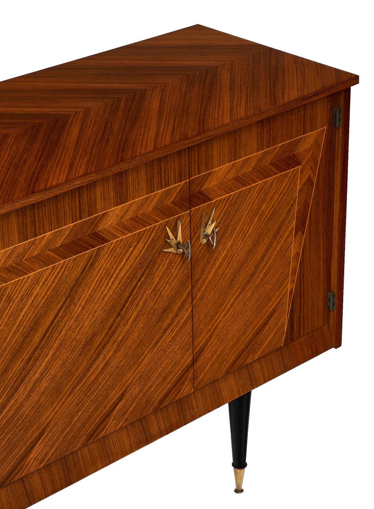 French Midcentury Rosewood Buffet at 1stdibs