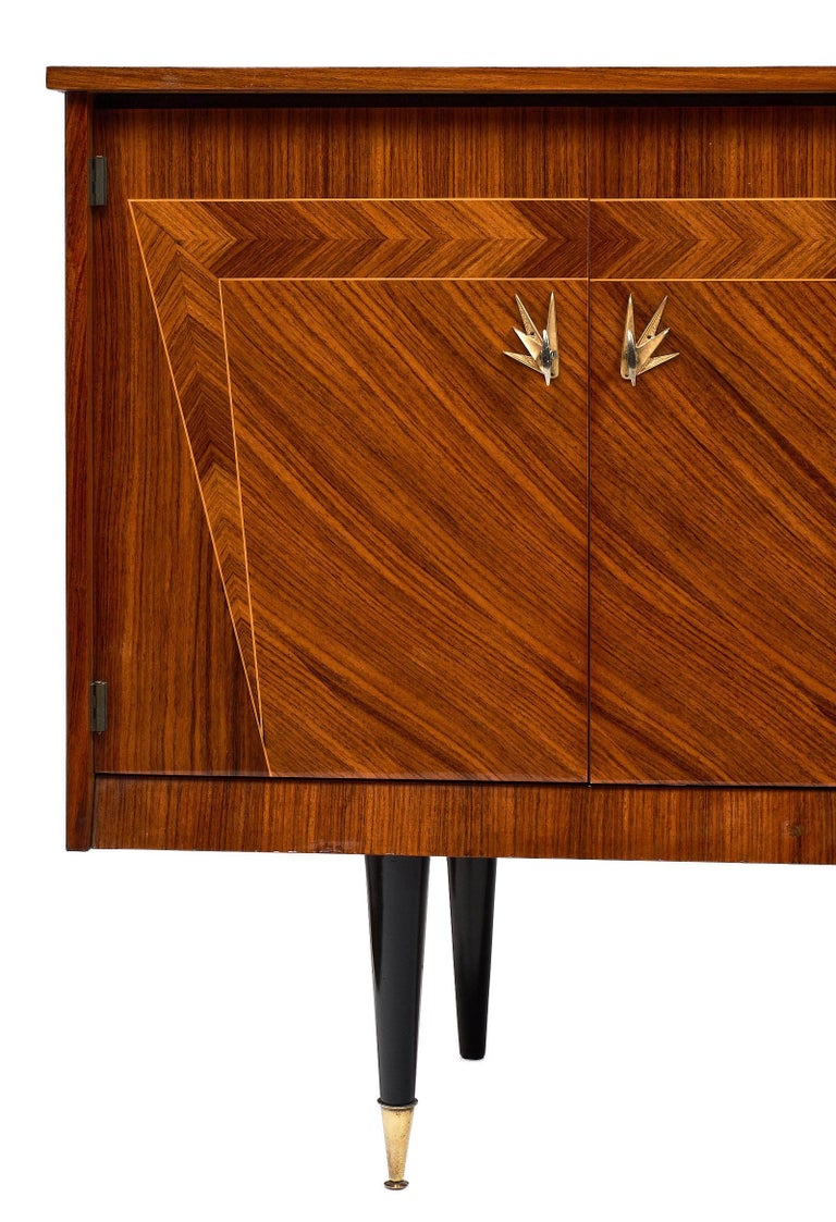 French Midcentury Rosewood Buffet at 1stdibs