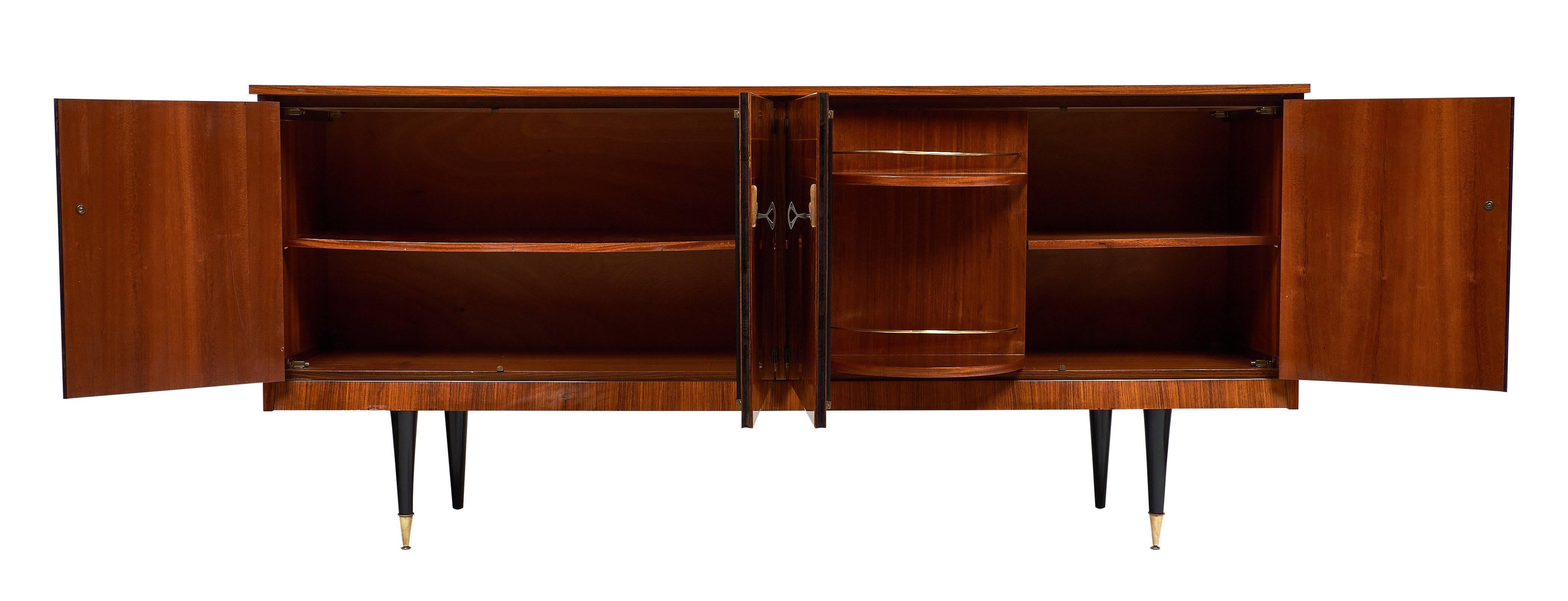 French Midcentury Rosewood Buffet 2