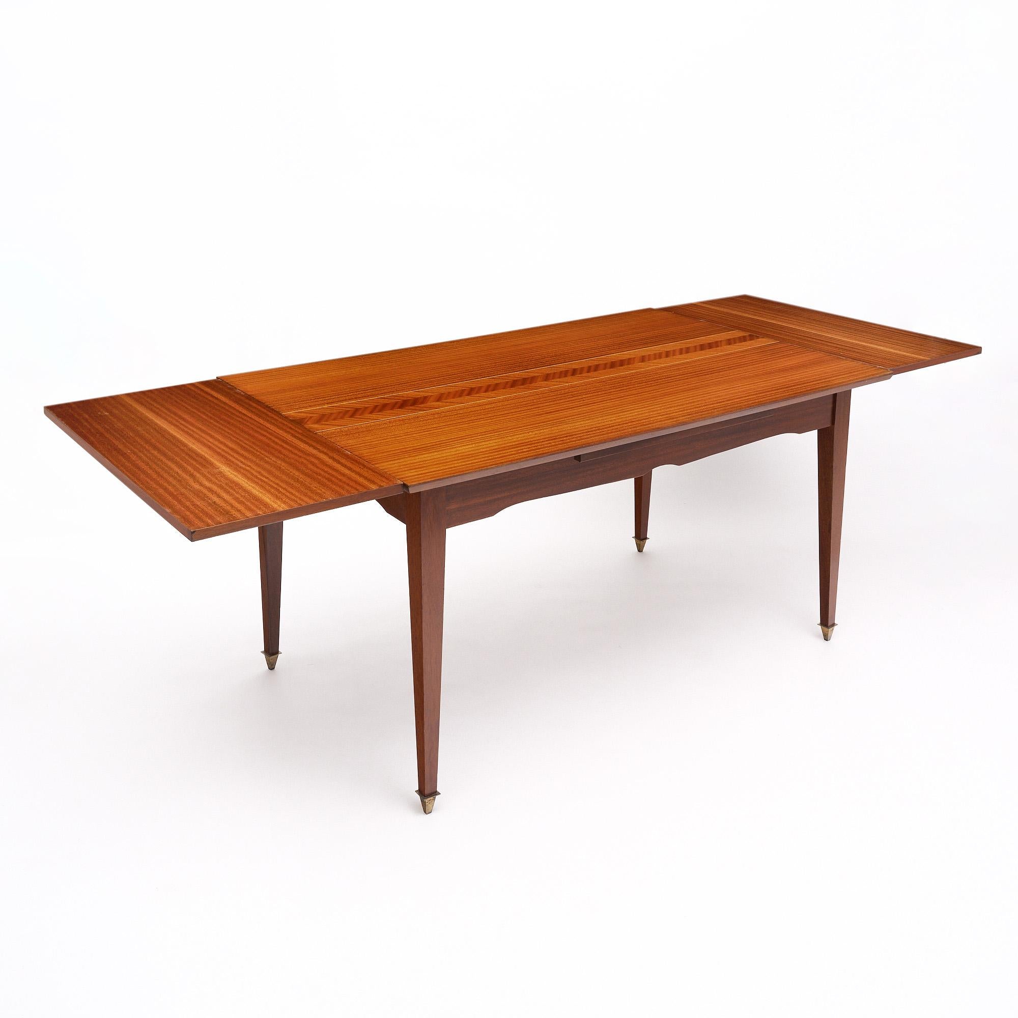 Mid-Century Modern French Mid-Century Rosewood Dining Table For Sale