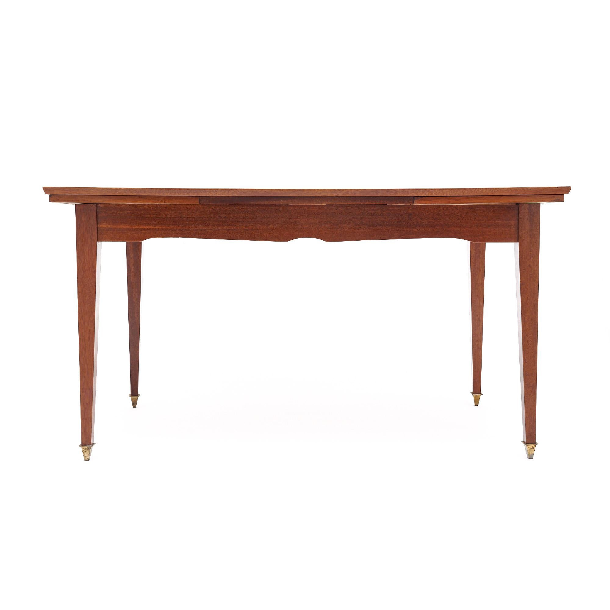 Mid-20th Century French Mid-Century Rosewood Dining Table For Sale
