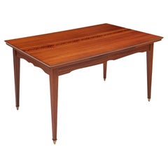 French Mid-Century Rosewood Dining Table