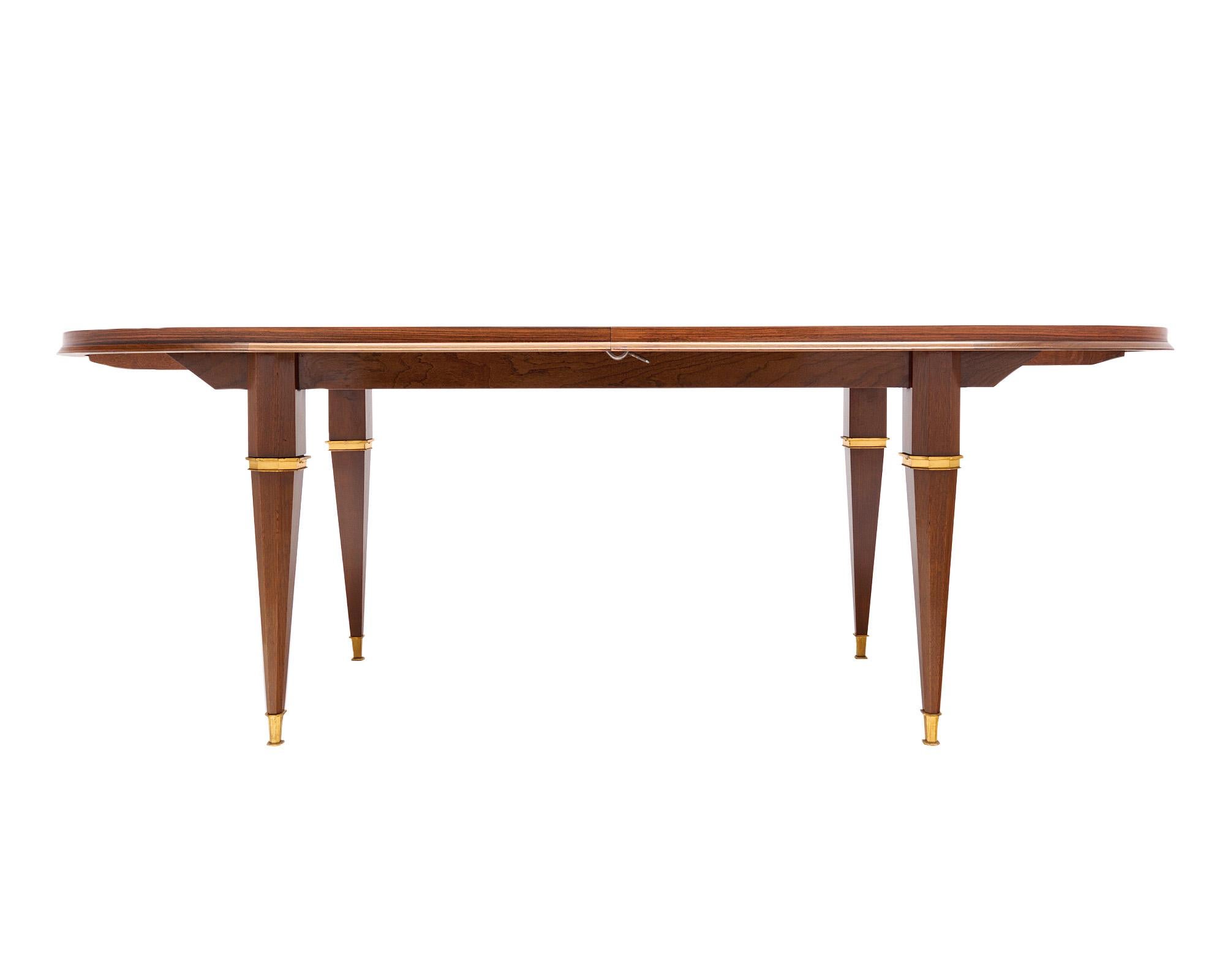 Mid-20th Century French Mid-Century Rosewood Table For Sale
