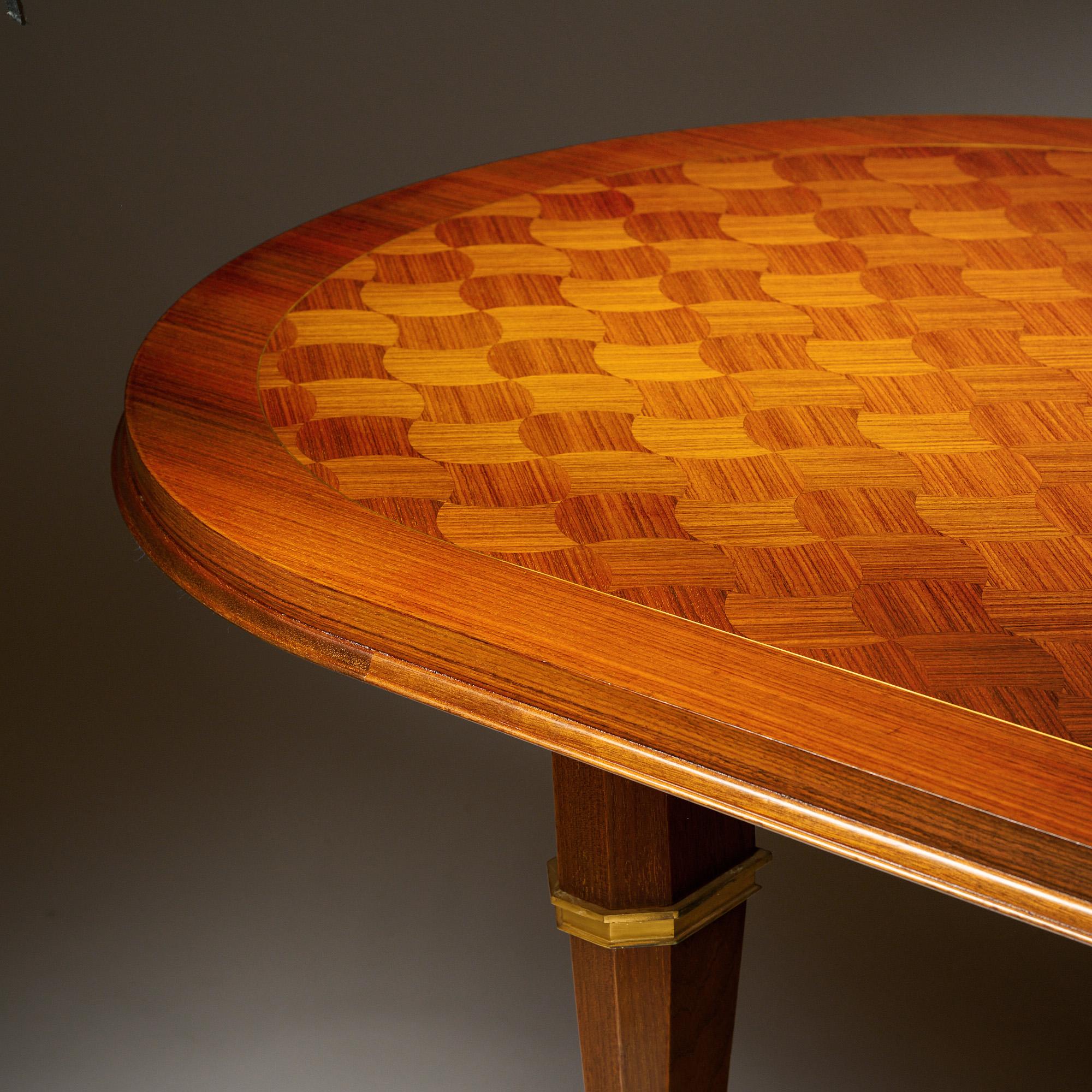 French Mid-Century Rosewood Table For Sale 2