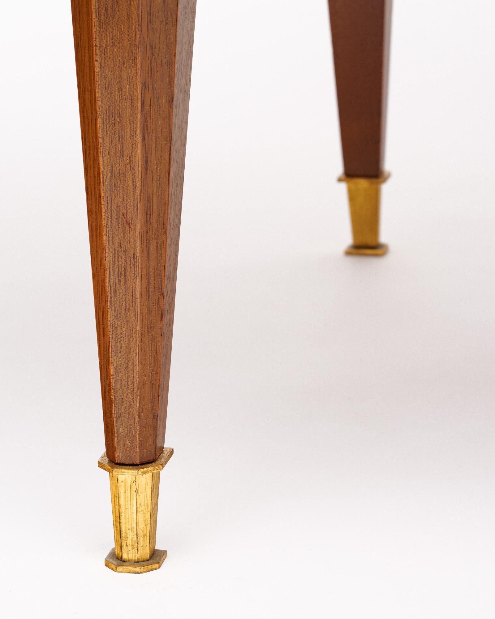 French Mid-Century Rosewood Table For Sale 3
