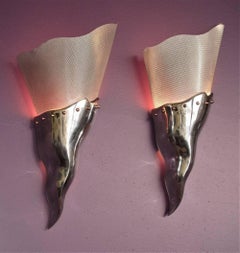 French Midcentury Sconces Large