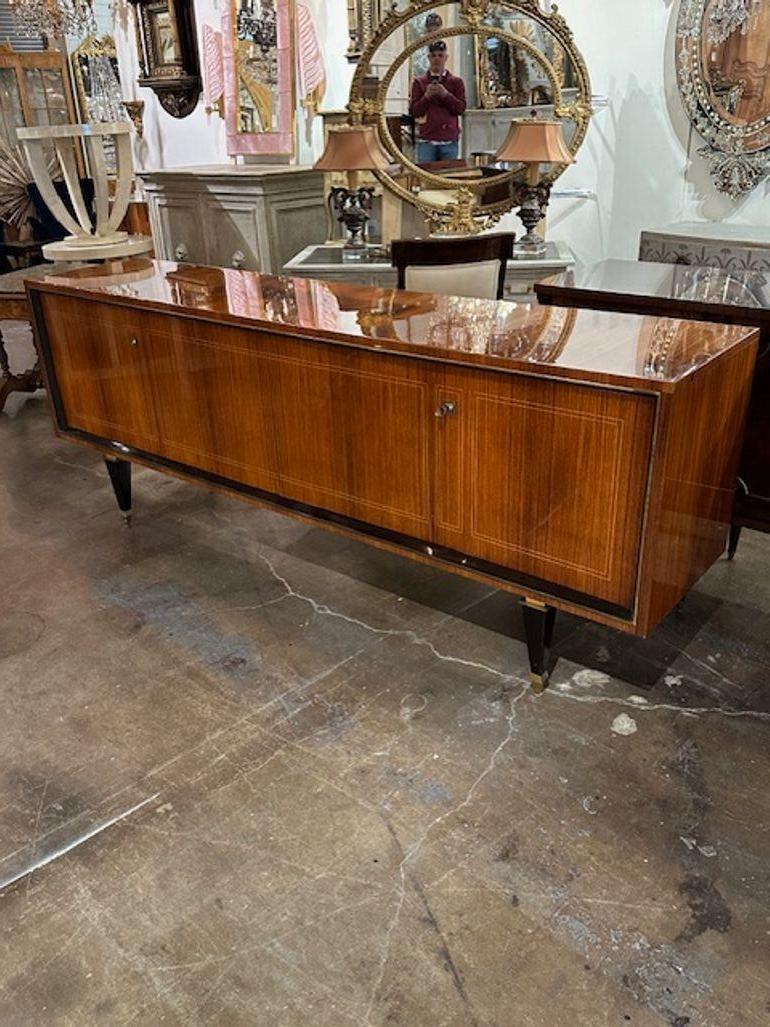 French Mid-Century Sideboard In Good Condition For Sale In Dallas, TX