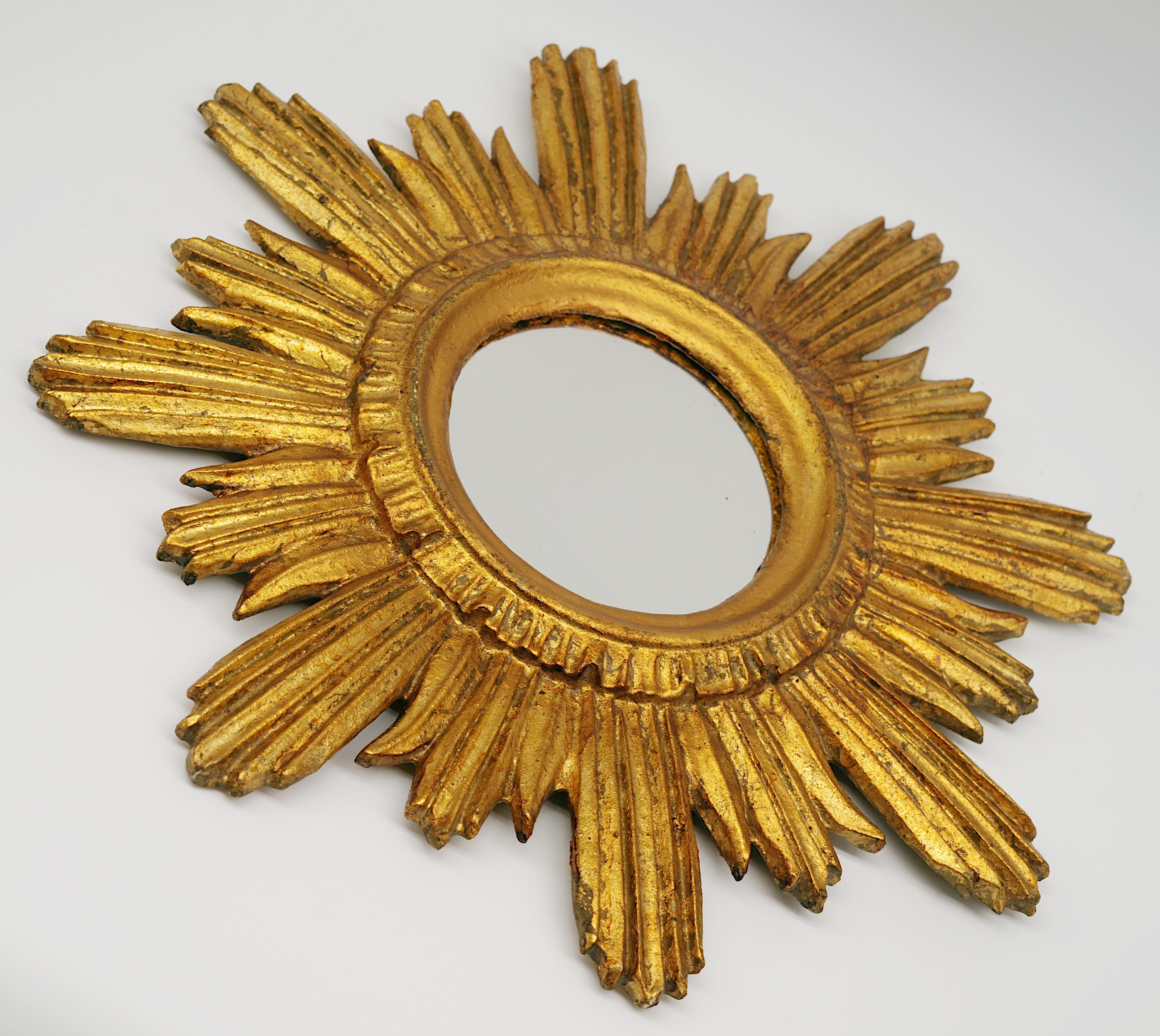 Mid-Century moderno Specchio da parete francese della metà del secolo scorso, 1950 in vendita