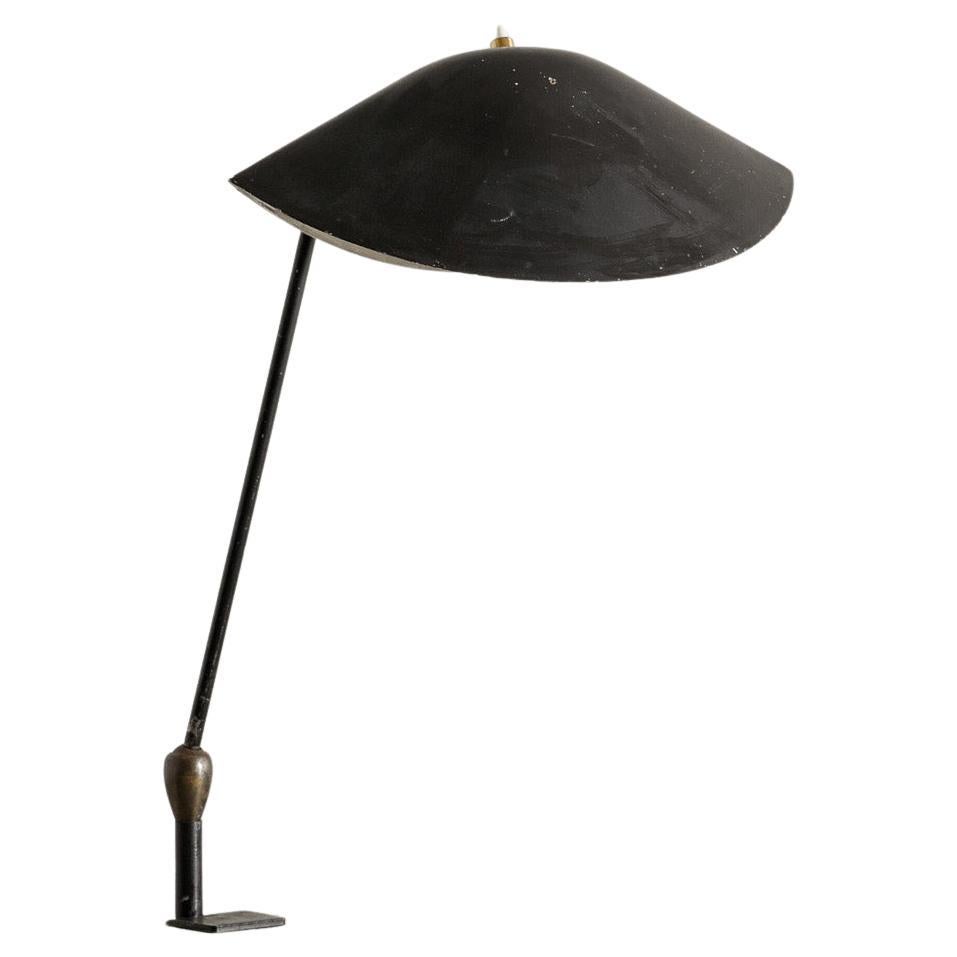 Lampe de table française du milieu du siècle par Serge Mouille pour Steph Simon Paris, années 1950