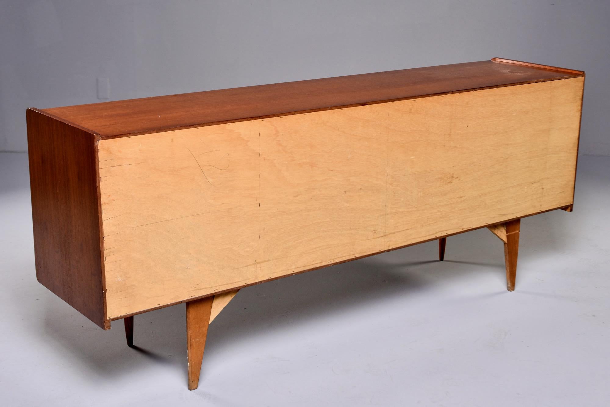 French Mid Century Teak Credenza or Buffet 4