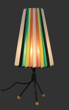 French Mid-century Tripod Table Lamp, 1950s
