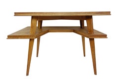 French Midcentury Two-Tiered Console Table
