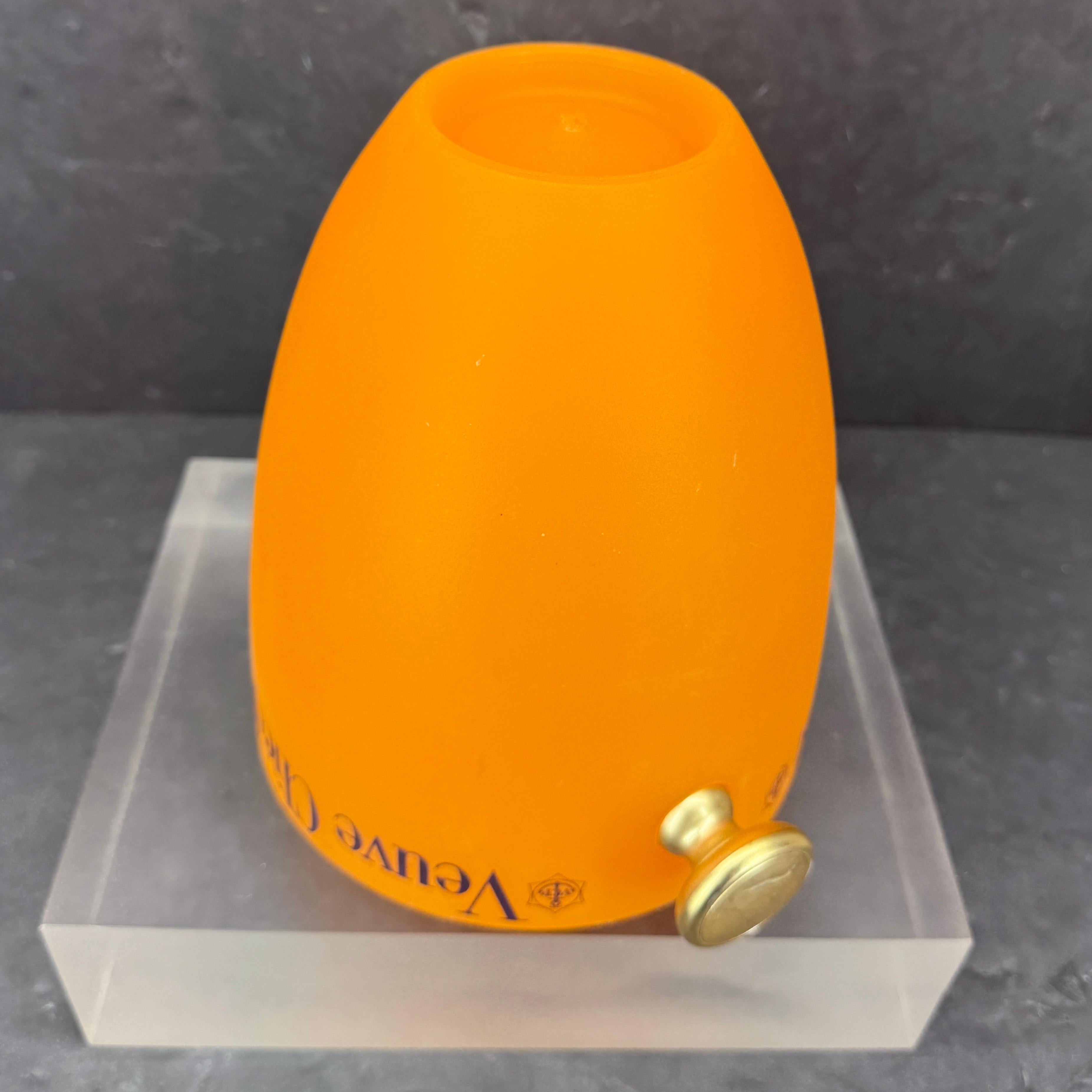 Französischer Eiskübel für Champagner Veuve Clicquot aus der Jahrhundertmitte im Angebot 3