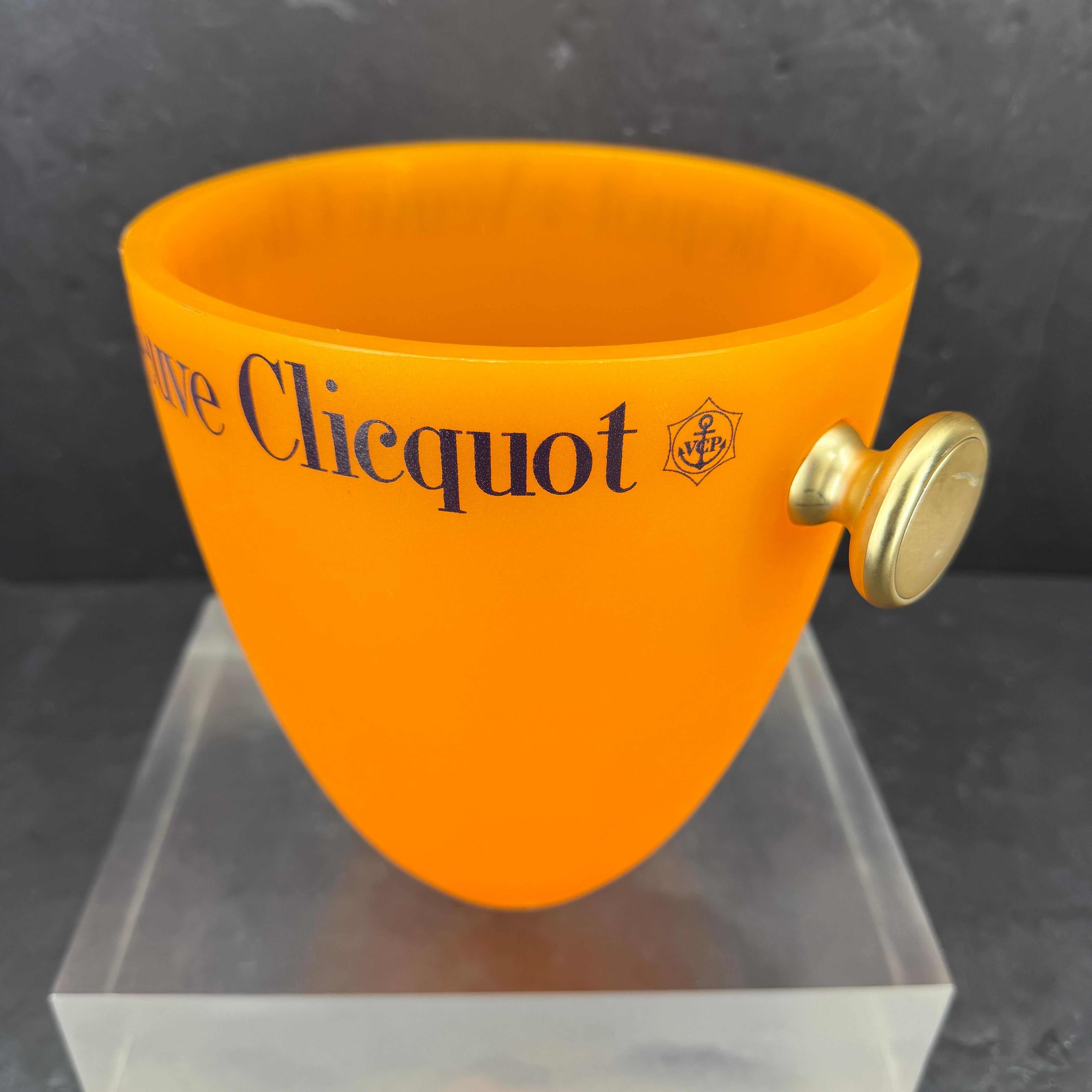 Französischer Eiskübel für Champagner Veuve Clicquot aus der Jahrhundertmitte im Angebot 7