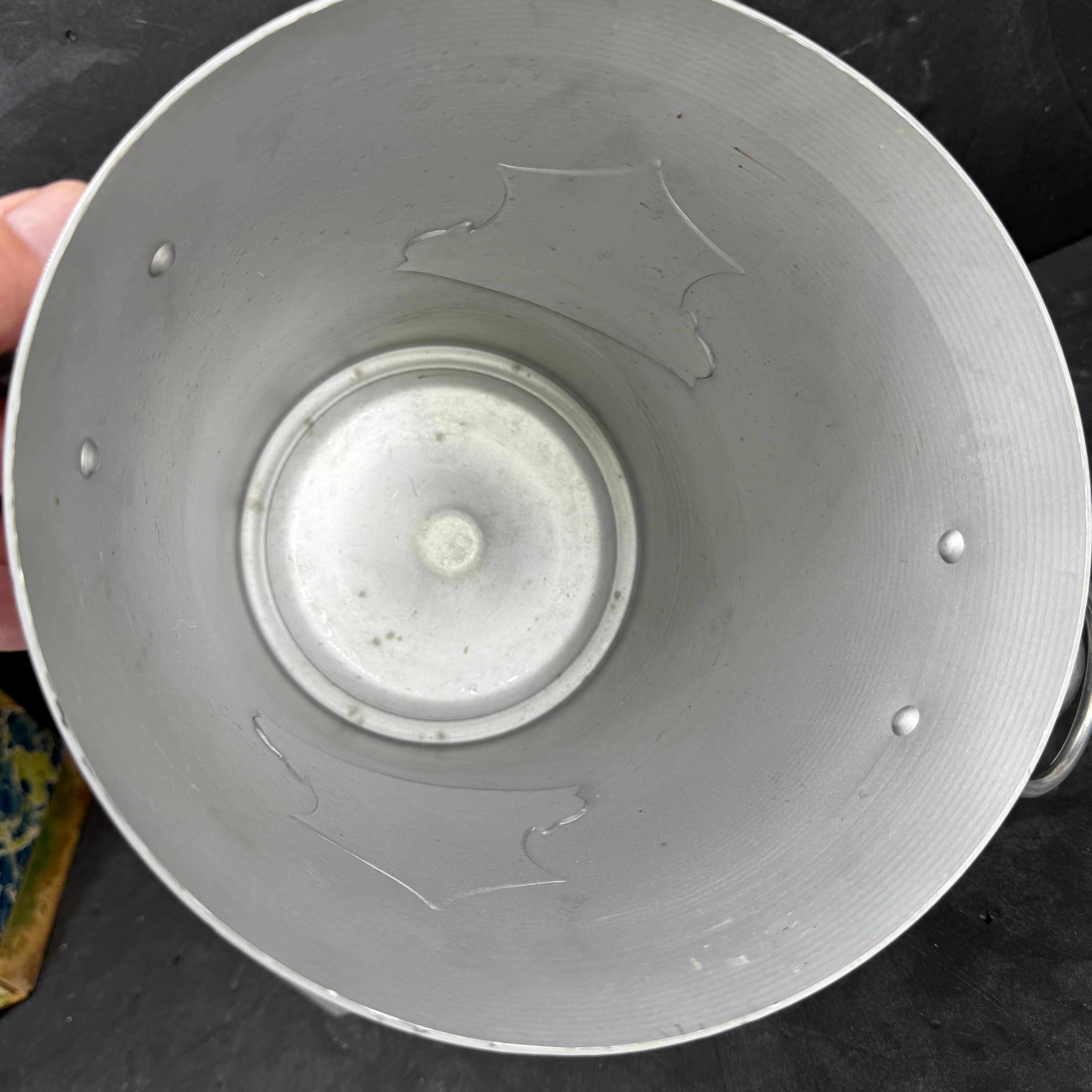 French Provincial French Mid-Century Veuve Clicquot Champagne Wine Ice Bucket For Sale