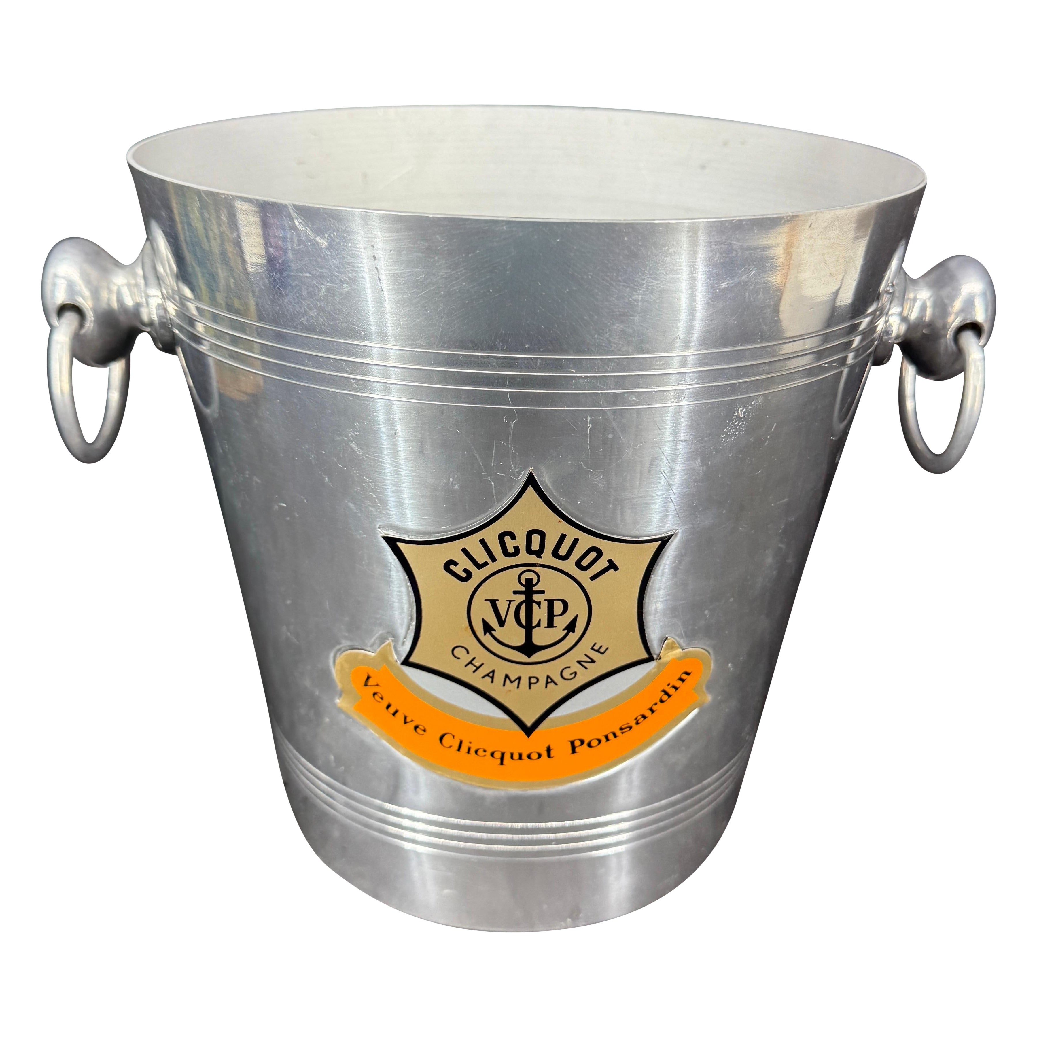 Französischer Eiskübel für Champagner Veuve Clicquot aus der Jahrhundertmitte