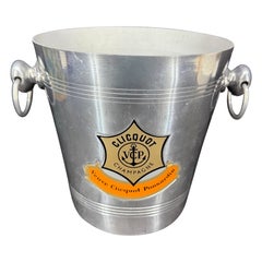 Französischer Eiskübel für Champagner Veuve Clicquot aus der Jahrhundertmitte