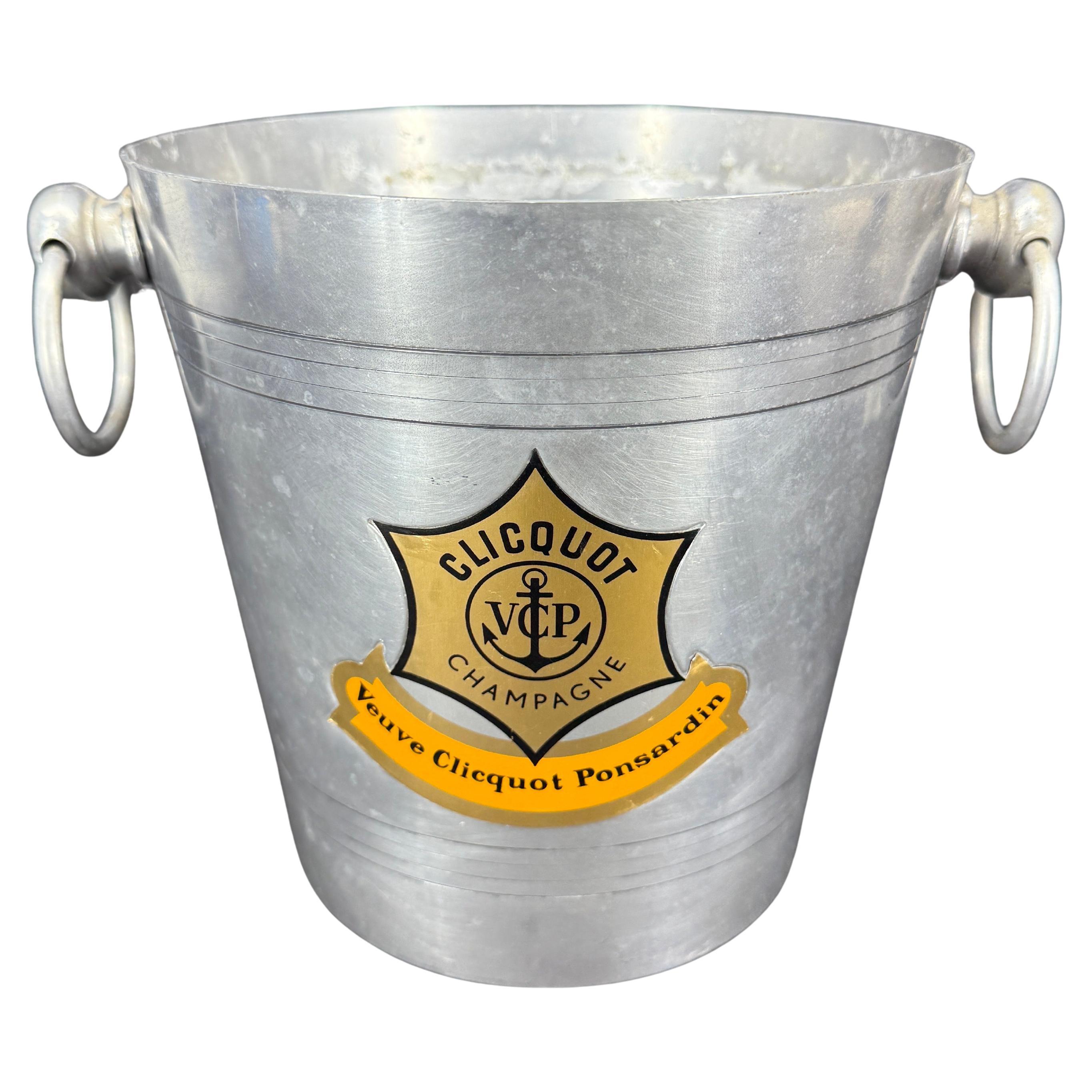 Französischer Eiskübel für Champagner Veuve Clicquot aus der Jahrhundertmitte