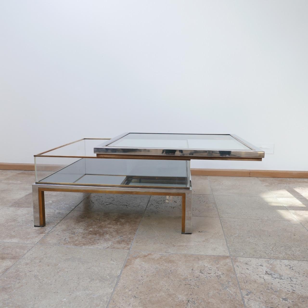 Mid-Century Modern French Midcentury Vitrine Coffee Table