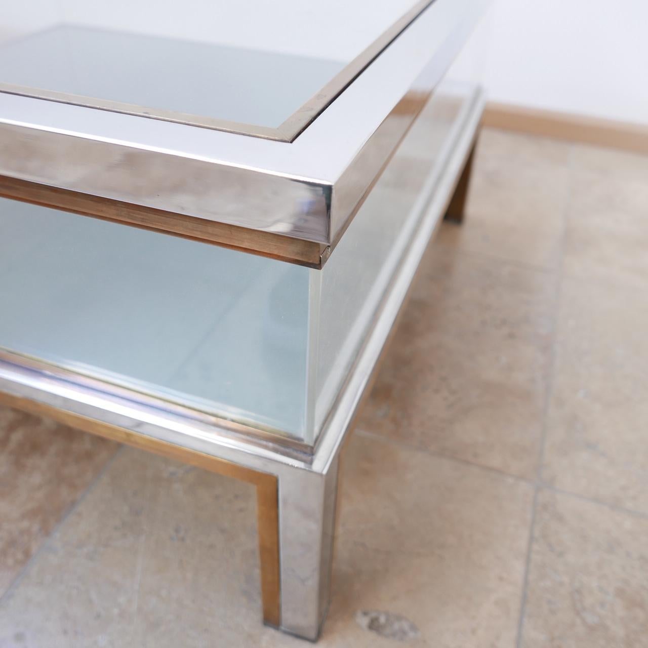 Mid-20th Century French Midcentury Vitrine Coffee Table